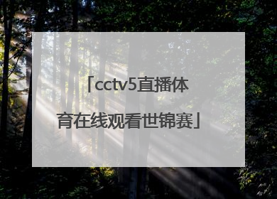 「cctv5直播体育在线观看世锦赛」下载ccTV5十体育在线观看